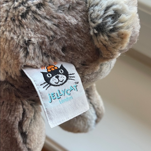 Jellycat Furry Brown Bunny Plush - Picture 2 of 2